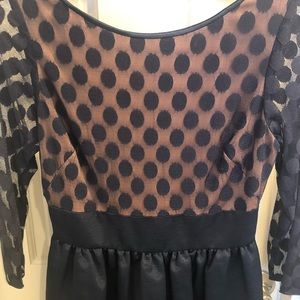 Eliza J fit and flare dress